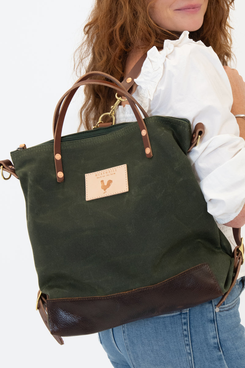 craftsman dark green canvas with leather trim backpack Nerlion for Men Waxed Laptop Backpack 17.3 Inch Rucksack Vintage Travel Backpack (Green) : Electronics The spacious Thick Canvas Craftsman Utility Backpack