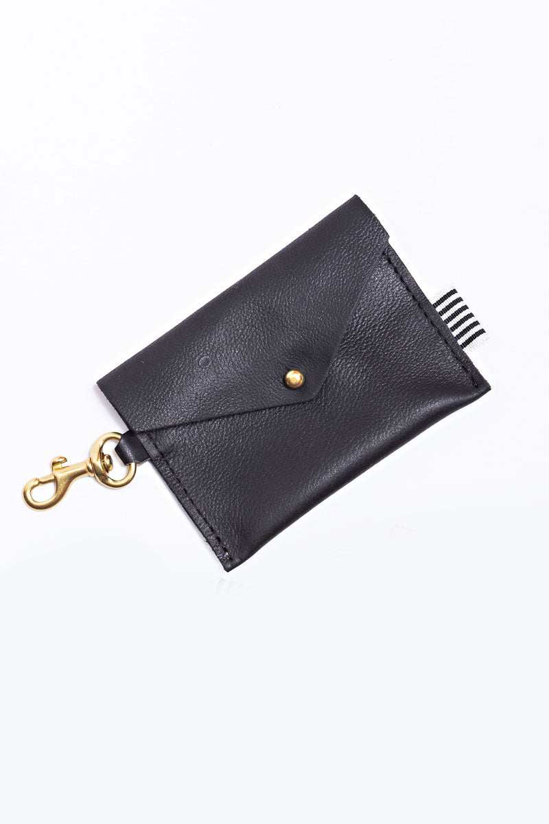 Harness Black Leather Keychain Wallet | Meanwhile Harness Black Leather Keychain Wallet | Meanwhile