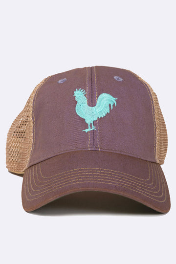 Lavender Washed Trucker Hat