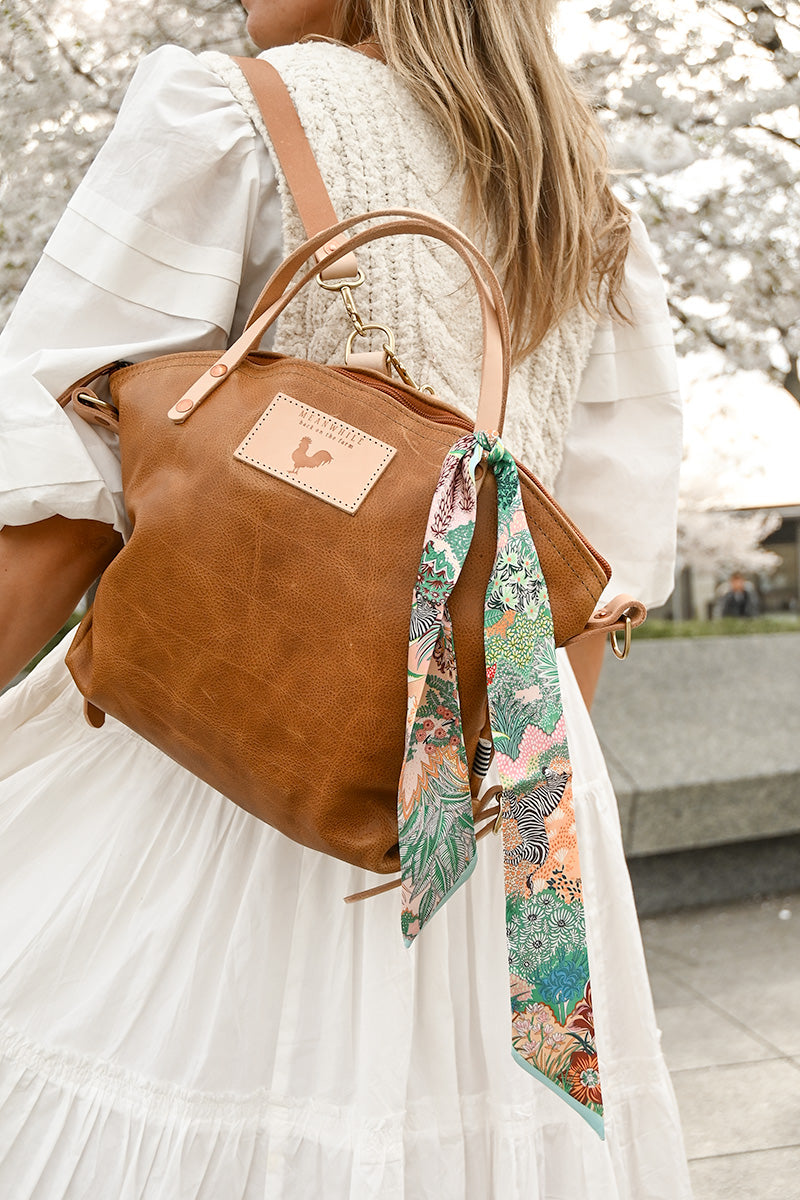 Camel Leather Convertible Backpack 2.0 Camel Leather Convertible Backpack 2.0