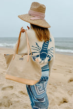 Natural Waxed Canvas Perfect Tote