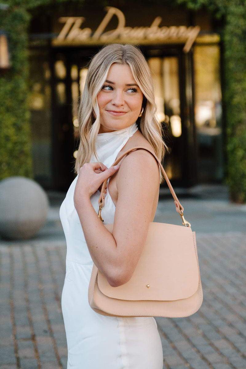 Virginia Leather Saddle Bag