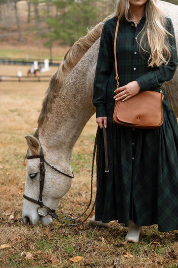 Saddle Leather Saddle Bag