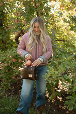 Mocha Tuscan Leather Mini Tote
