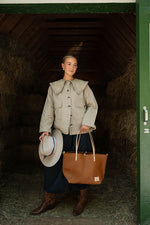 Saddle Leather Perfect Tote