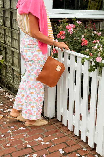 Saddle Leather Wristlet