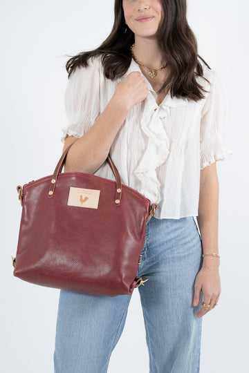 Ruby Leather Convertible Backpack 2.0