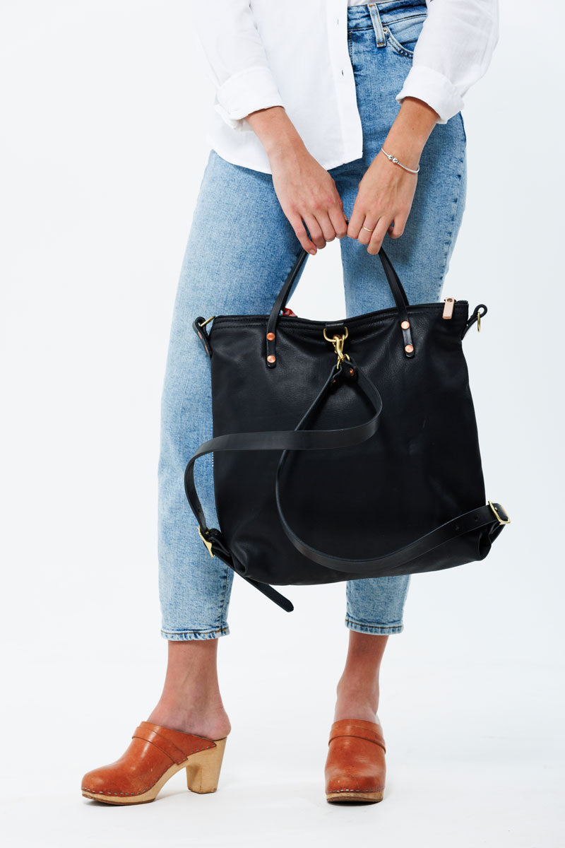 black leather harness backpack Harness Black Leather Backpack