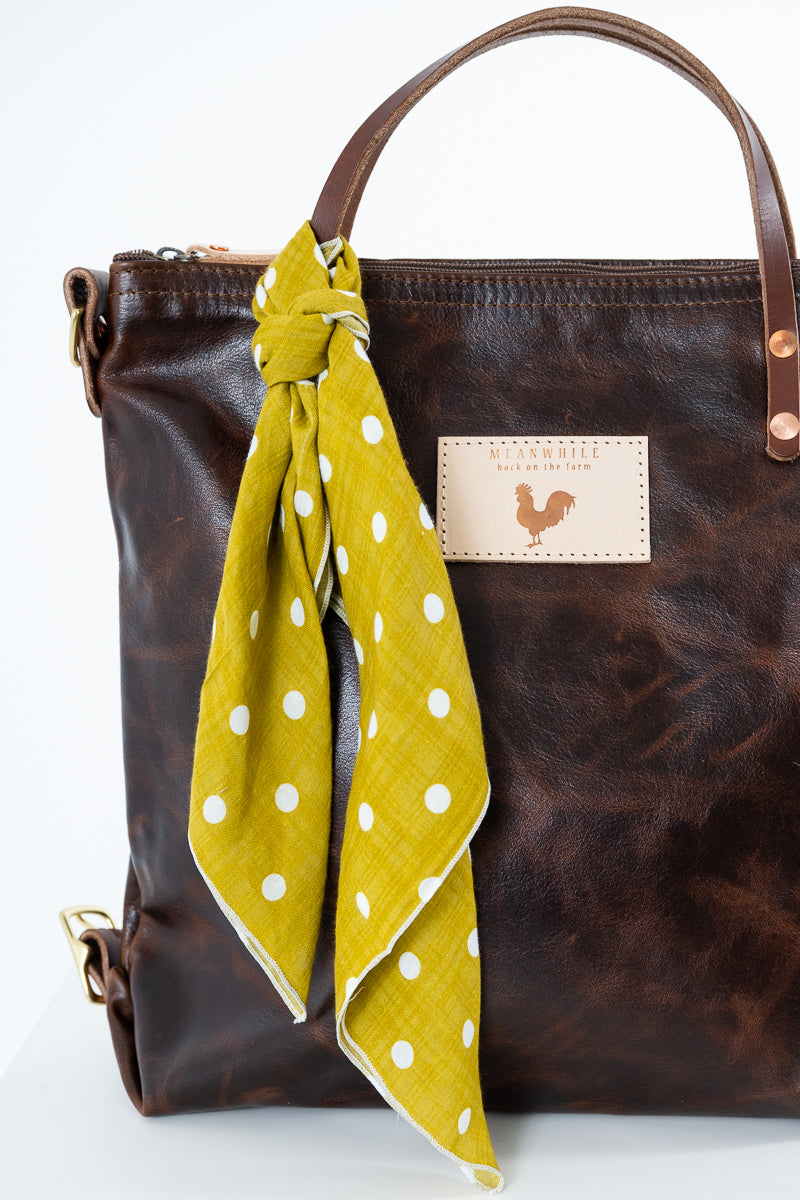 Mocha Tuscan Leather Backpack | Brown Leather Backpack Purse