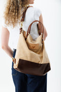 the natural brown backpack