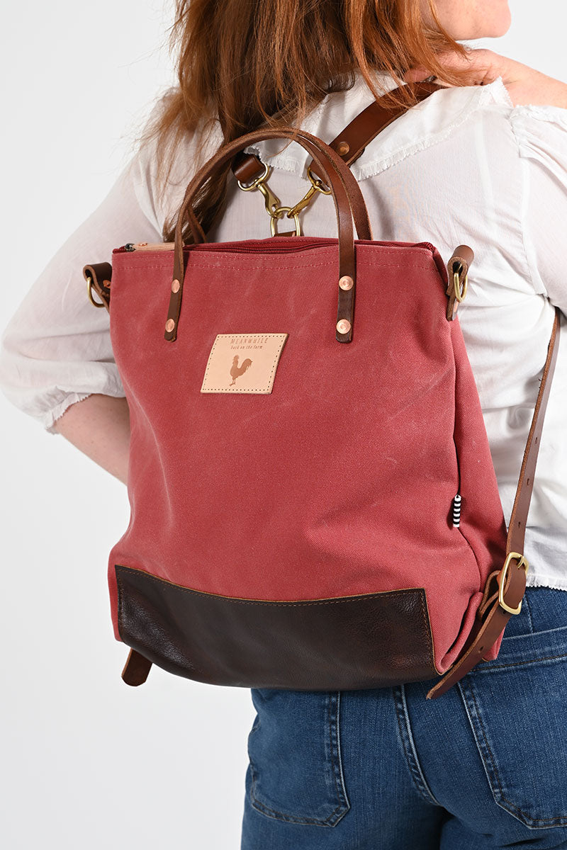 Nantucket Waxed Canvas Original Backpack