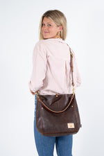 Mocha Tuscan Leather Carryall & Crossbody