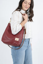 Ruby Leather Carryall & Crossbody