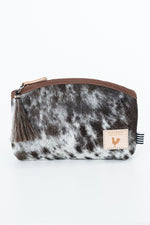 Cowhide Leather Clutch