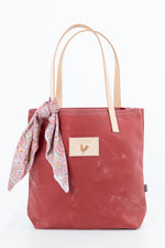 Nantucket Red Waxed Canvas Classic Tote