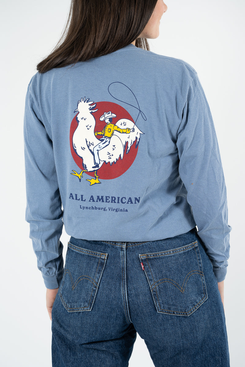 Meanwhile All American Long Sleeve Tee American T Shirt meanwhile-all-american-long-sleeve-tee-american-t-shirt