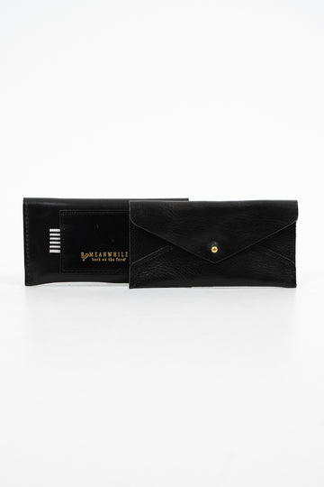 Black Luxe Envelope Wallet