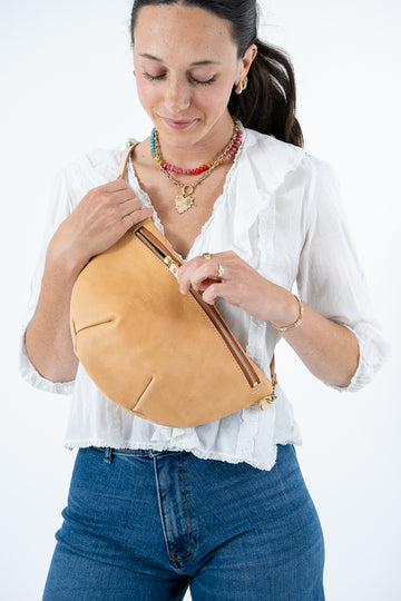 Virginia Leather Fanny Bag