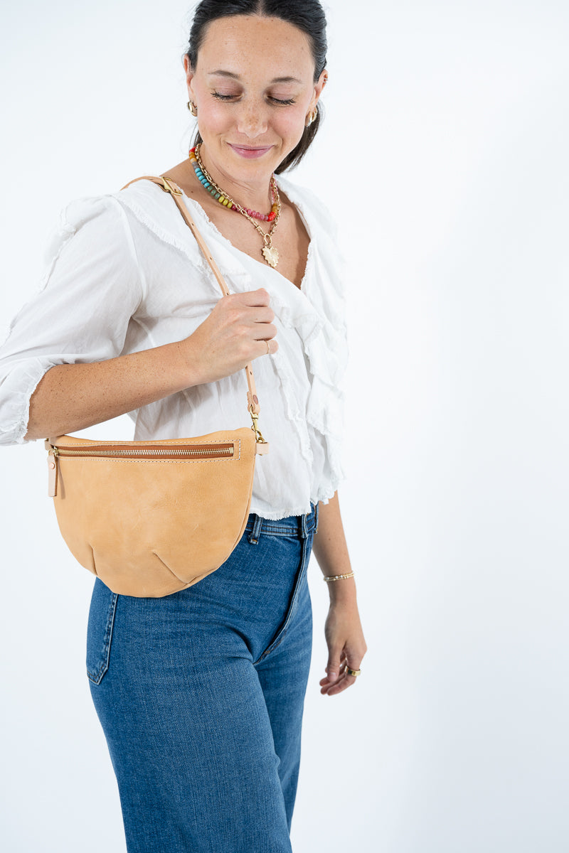 Virginia Leather Fanny Bag