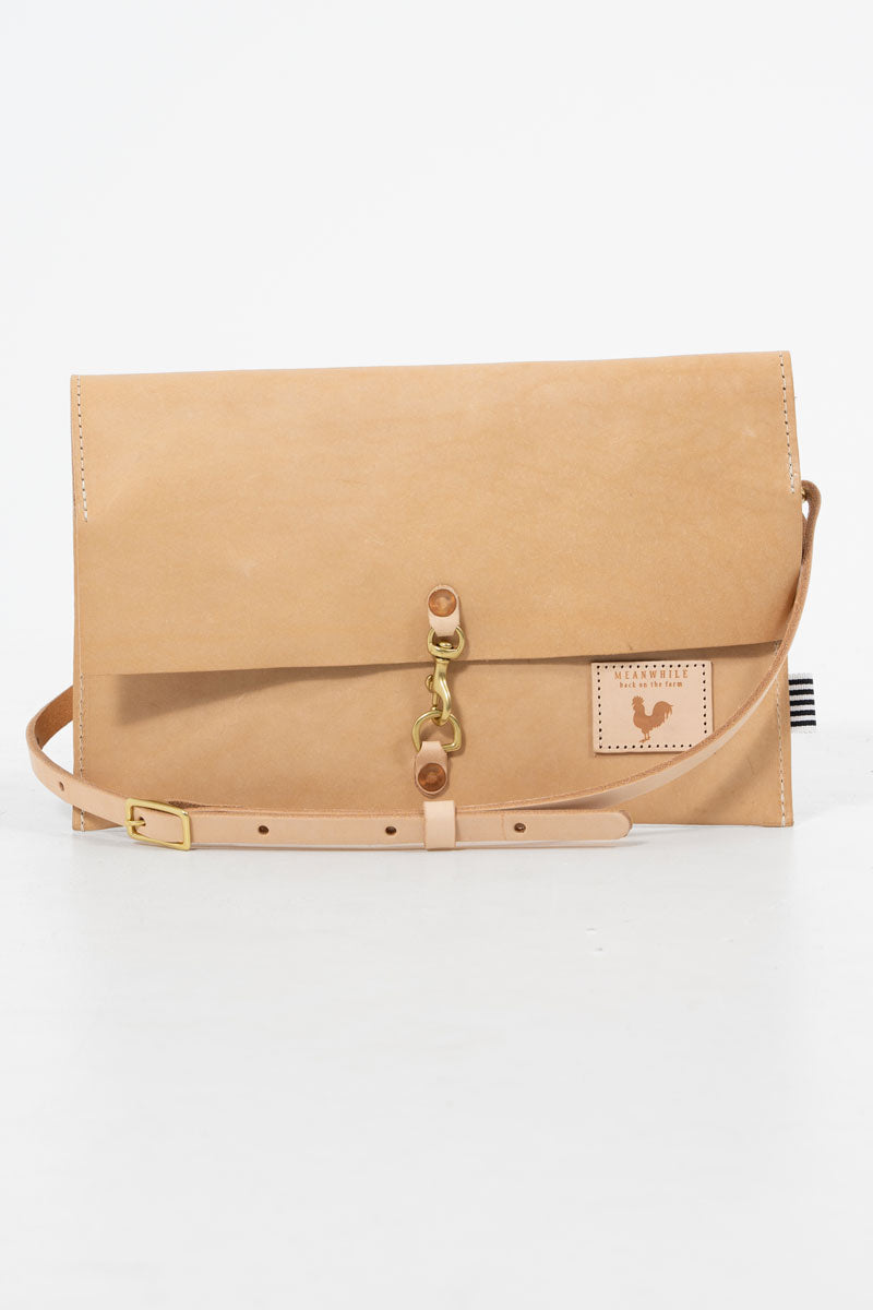 Virginia Leather Foldover Clutch & Crossbody