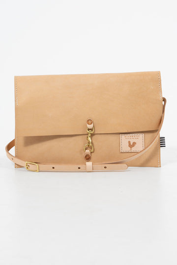 Virginia Leather Foldover Clutch & Crossbody
