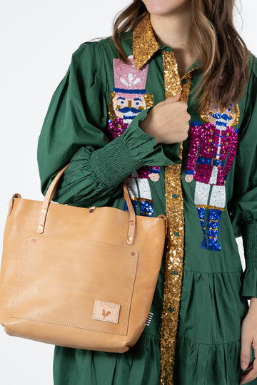 Virginia Leather Small Tote