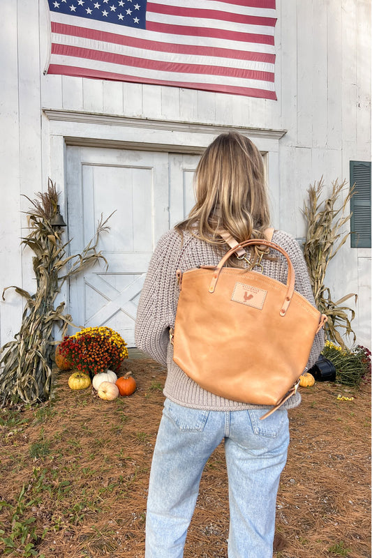 Virginia Leather Backpack 2.0