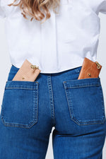 Virginia Leather Keychain Wallet