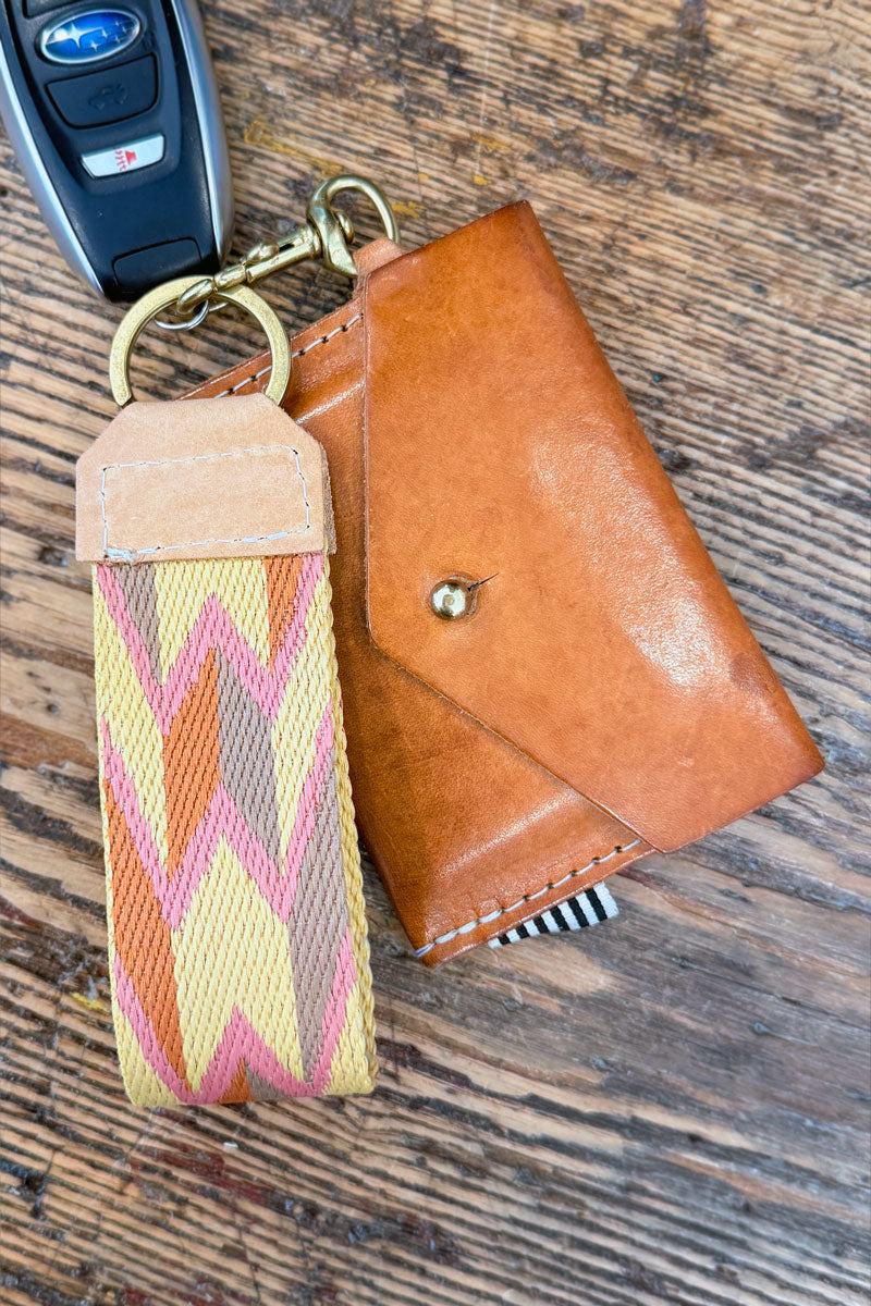 Sierra Chevron Webbing Key Fob