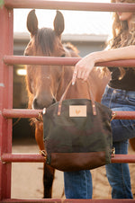 Camo Waxed Canvas Backpack 2.0