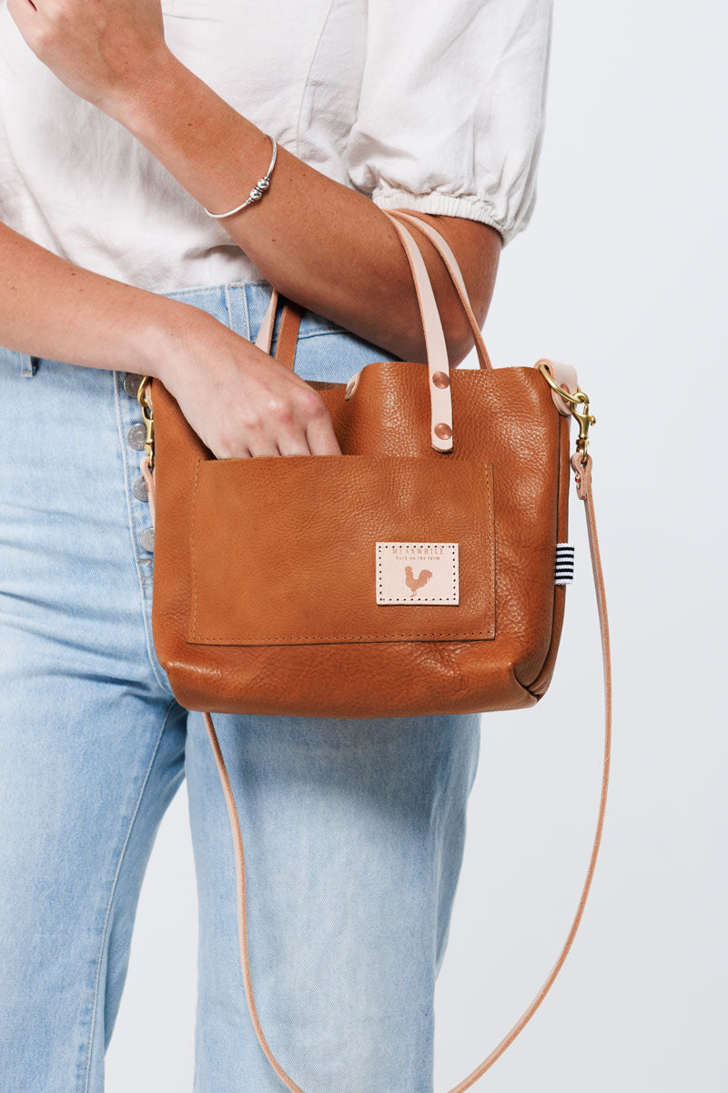 New! Laredo Mini Tote / BROWN main image 0