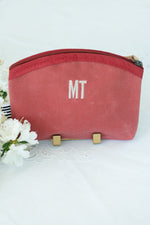 Nantucket Waxed Canvas Makeup Bag