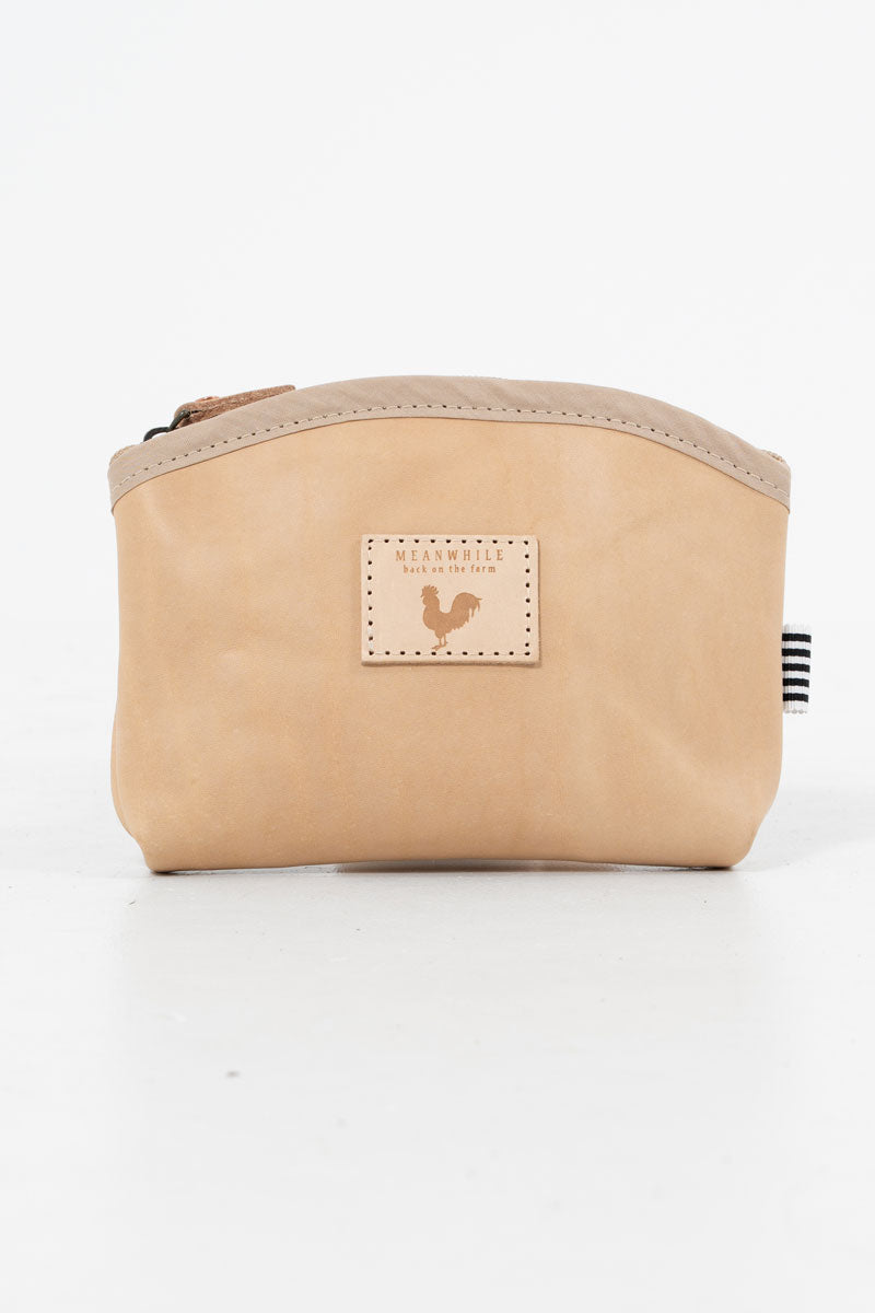 Virginia Leather Makeup Bag