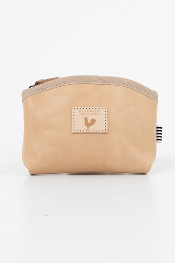 Virginia Leather Makeup Bag