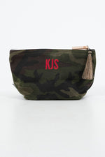 Camo Waxed Canvas Pouch