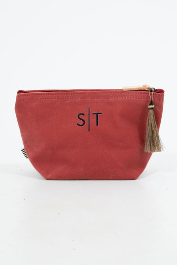 Nantucket Waxed Canvas Pouch