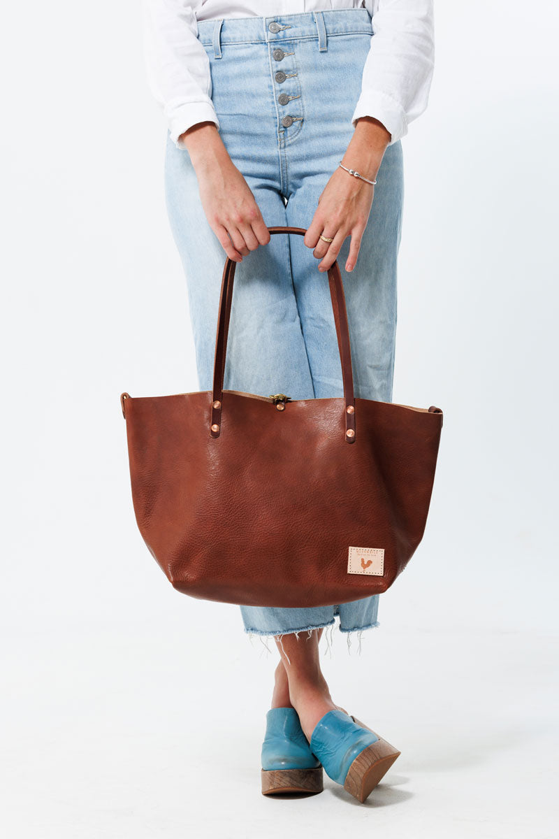 Bark Leather Perfect Tote