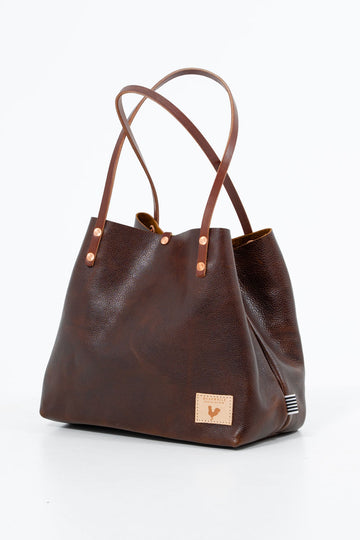 Mocha Tuscan Leather Perfect Tote