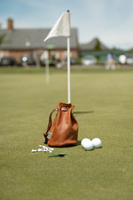 Limited Edition* Saddle Leather Golf Pouch