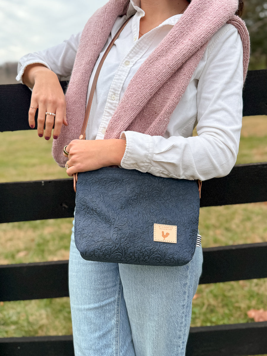 Limited Edition* Navy Mariposa Sling Bag