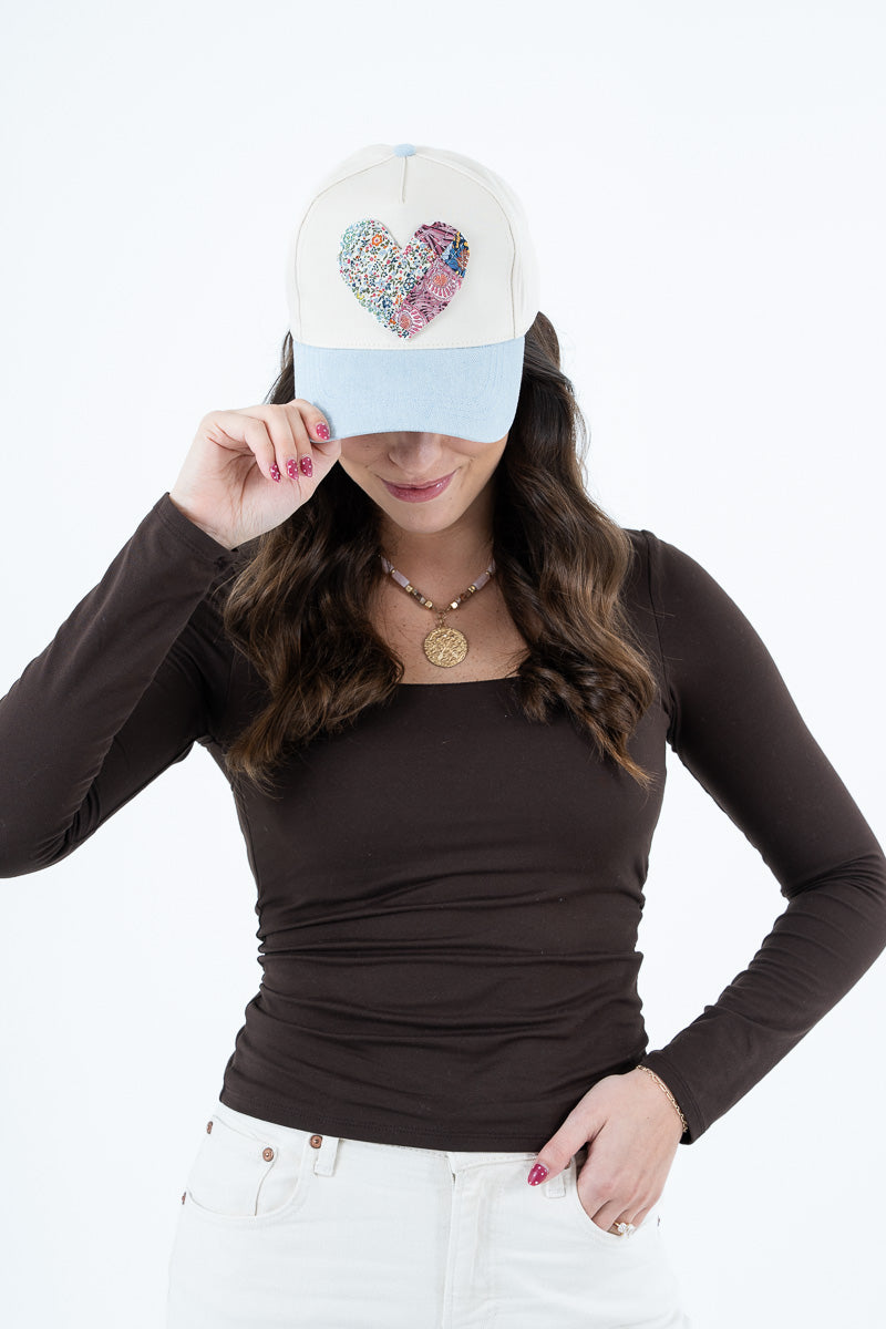 Limited Edition* Quilted Heart Trucker Hat