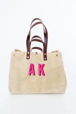 Limited Edition* Natural XL Canvas Snap Tote