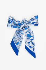 Blue Paisley Scarf