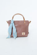 Cherry Checkered Bag Scarf