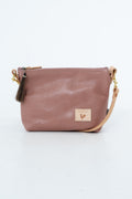 USA Made Rose Pink Leather Bag