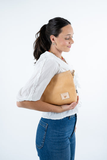 Virginia Leather Sling Bag