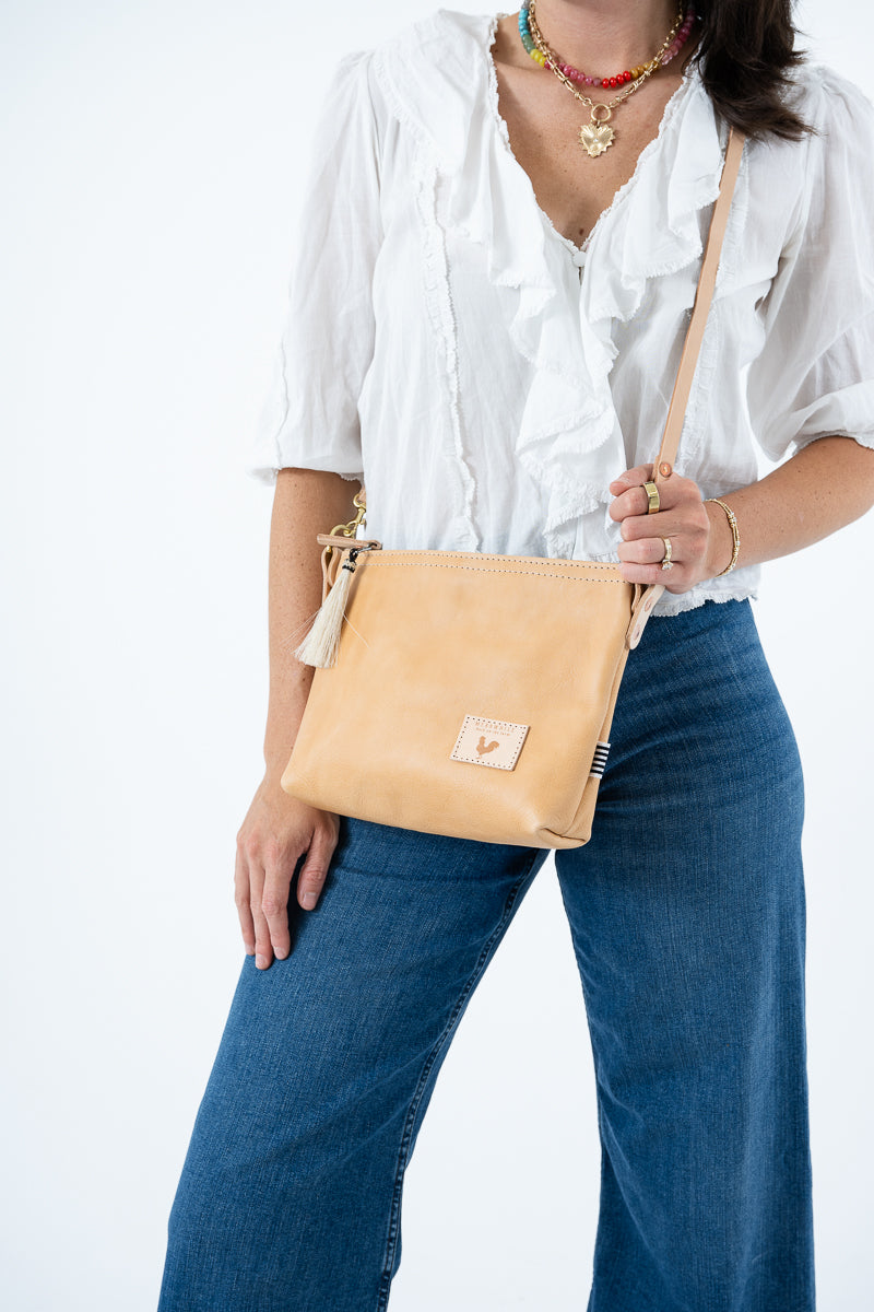 Virginia Leather Sling Bag