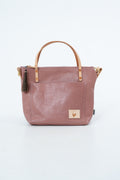 Handmade Rose Pink Leather Purse