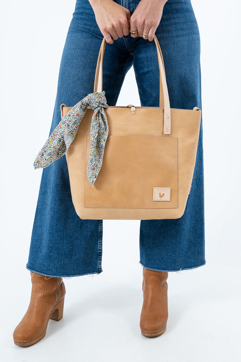 Virginia Leather Signature Tote