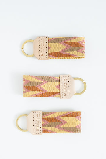 Sierra Chevron Webbing Key Fob